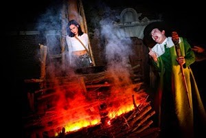 Fake Flame for horror event