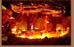 Live performance of our fake flames